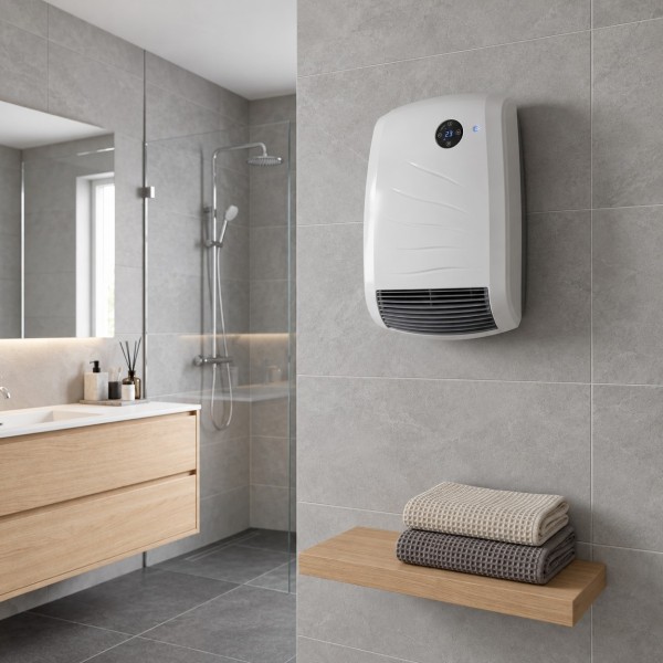 BALI termowentylator, grzejnik łazienkowy z nawiewem 2000W, programowalny