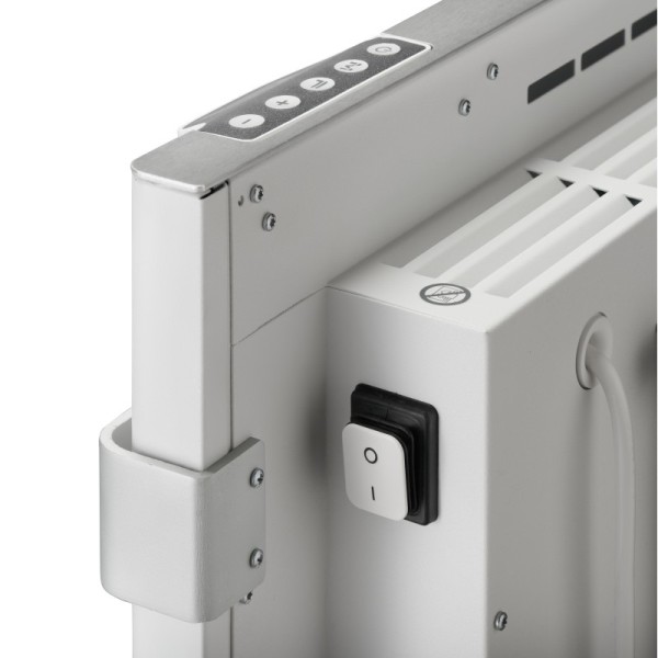 KLIMA 7 AS grzejnik hybrydowy, dualny panel grzewczy z relingiem 750W (Dual Therm)