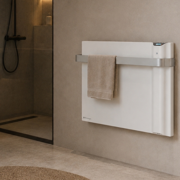KLIMA 7 AS grzejnik hybrydowy, dualny panel grzewczy z relingiem 750W (Dual Therm)