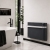 KLIMA 7 AS grzejnik hybrydowy, dualny panel grzewczy z relingiem 750W, antracyt szary (Dual Therm)