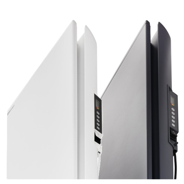 ICON 15 grzejnik hybrydowy (pionowy), dualny panel grzewczy 1500W (kolory: biały, antracyt)