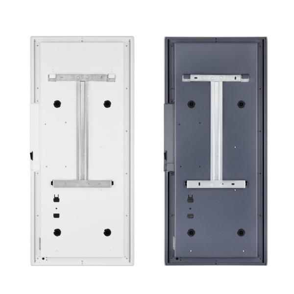 ICON 10 grzejnik hybrydowy (pionowy) z relingami, dualny panel grzewczy 1000W (kolory: biały, antracyt)