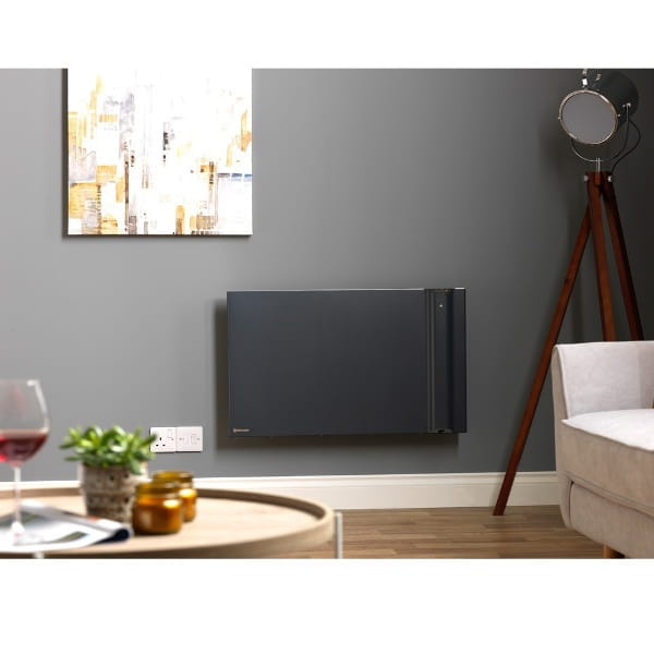 KLIMA  grzejnik hybrydowy, dualny panel grzewczy  (antracyt)