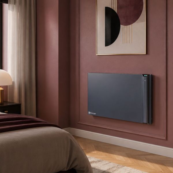KLIMA  grzejnik hybrydowy, dualny panel grzewczy  (antracyt)