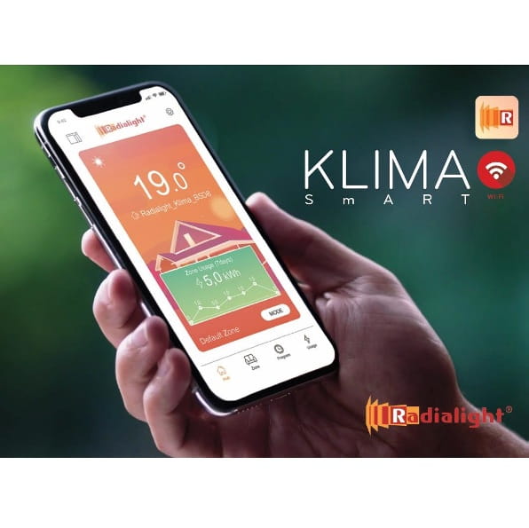 KLIMA WiFi grzejniki hybrydowe - sterowanie przez internet aplikacja Klima Smart