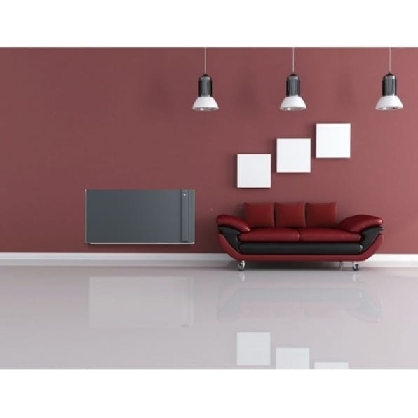 KLIMA  grzejnik hybrydowy, dualny panel grzewczy  (antracyt)