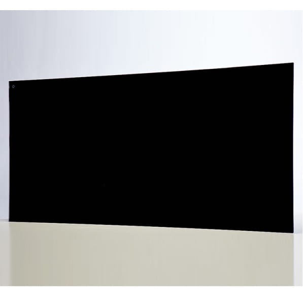 VCIR-G czarny 800W panel grzewczy na podczerwień, szklany grzejnik promiennikowy (ścienny)