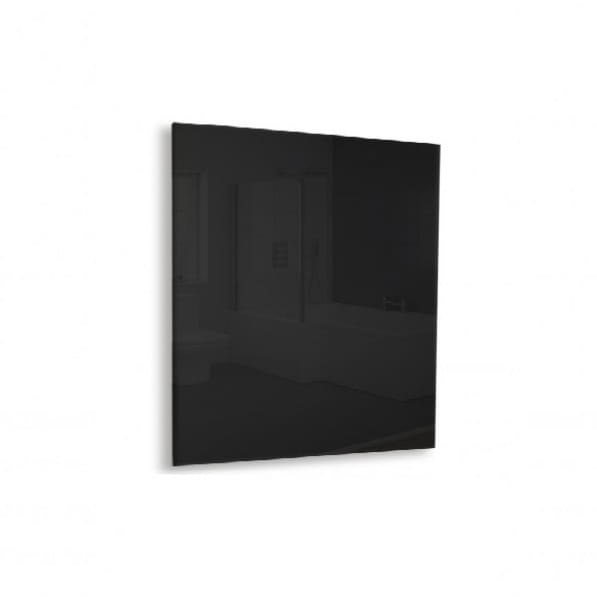 VCIR-G czarny 400W panel grzewczy na podczerwień, szklany grzejnik promiennikowy (ścienny)