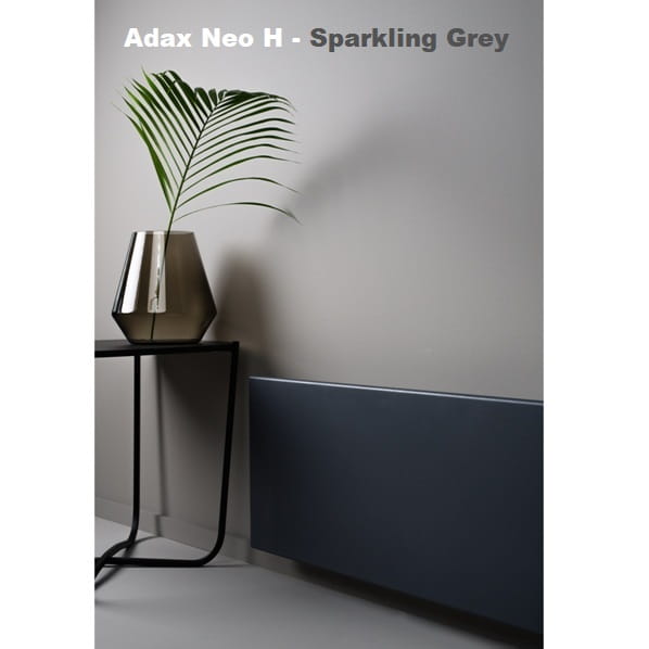 NEO H (WiFi) Grzejnik elektryczny, konwektor (sterowanie przez internet) , kolor: ciemny szary