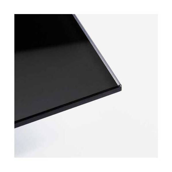 VCIR-G czarny panel grzewczy na podczerwień, szklany grzejnik promiennikowy (ścienny)