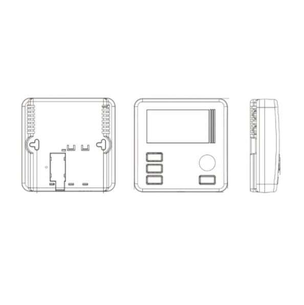 3003 Regulator temperatury, termostat manulany