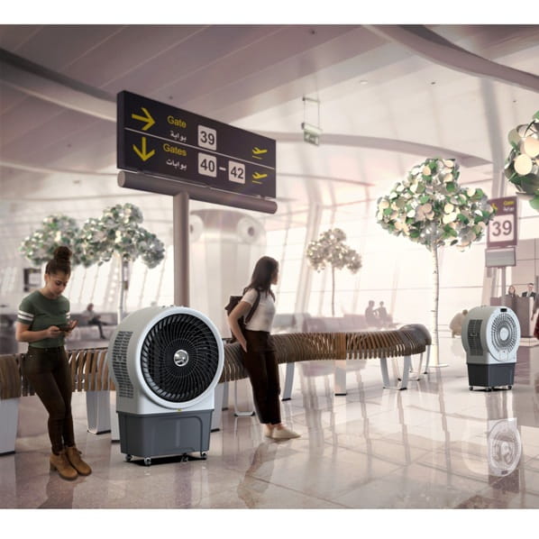 Klimatyzer przenośny, klimator wodny - Turbo 9100