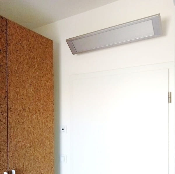 ILMIT AL   panel grzewczy na podczerwień, promiennik -przykład zastosowania (foto- poprzednia wersja)