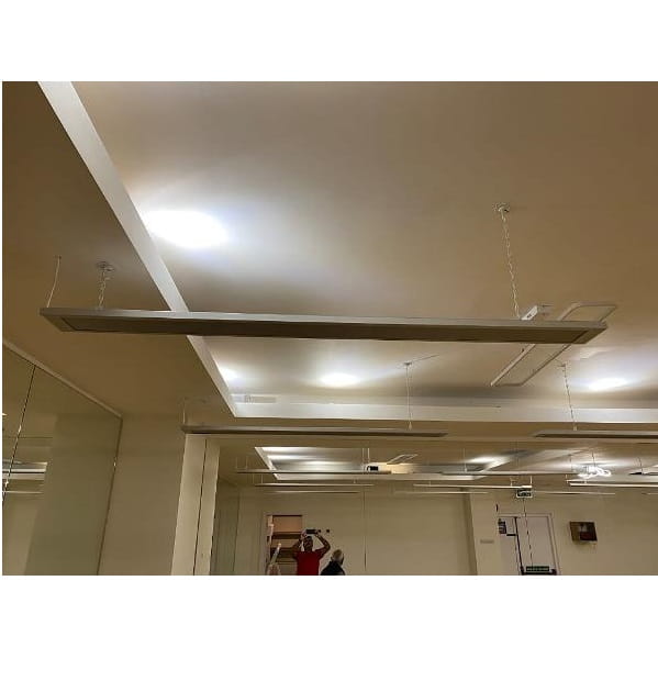 ILMIT AL   panel grzewczy na podczerwień, promiennik -przykład zastosowania (foto- poprzednia wersja)