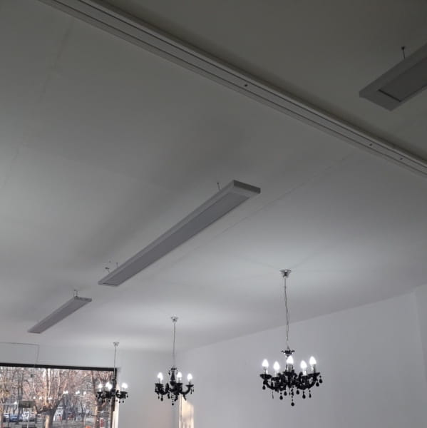 ILMIT AL   panel grzewczy na podczerwień, promiennik -przykład zastosowania (foto- poprzednia wersja)