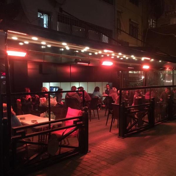 ELCON seria EIR Promienniki ciepła podczerwieni - ogrzewanie strefowe, zewnętrzne HoReCa