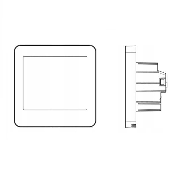 BC-400WiFi-E Programowalny termostat, regulator temperatury do ogrzewania podłogowego (sterowanie przez internet)