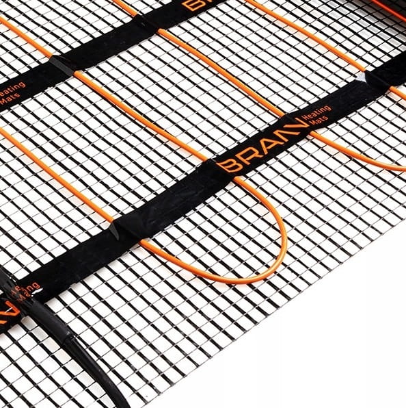 BHM Mata grzewcza podłogowa 150W/m², jednostronnie zasilana (powierzchnia 1-12 m²), Brann