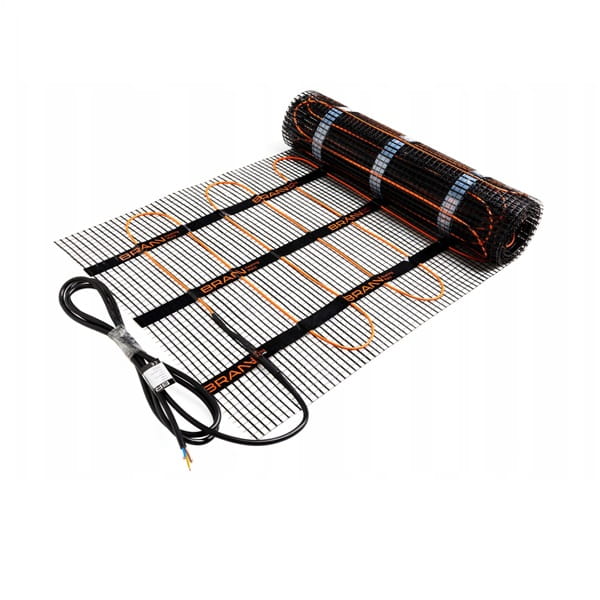 BHM Mata grzewcza podłogowa 150W/m², jednostronnie zasilana (powierzchnia 1-12 m²), Brann