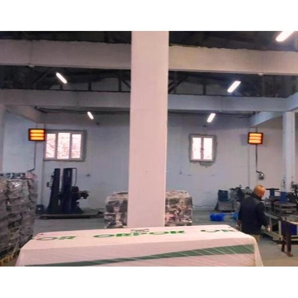 ELCON TH-6000 Promiennik ciepła podczerwieni 6000W (IP55, lampy: gold)