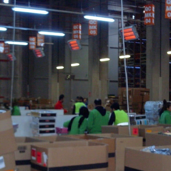 ELCON TH-6000 Promiennik ciepła podczerwieni 6000W (IP55, lampy: gold)