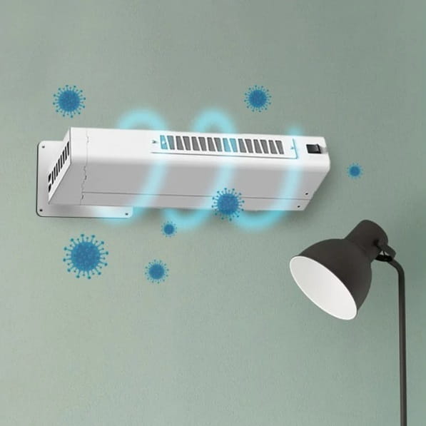 SAN2 lampa bakteriobójcza, UV-C do dezynfekcji powietrza - montaż ścienny