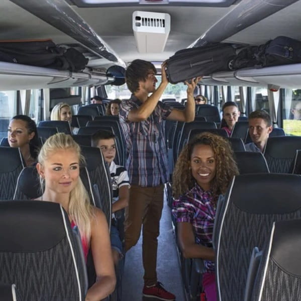 SAN4 lampa bakteriobójcza, UV-C do dezynfekcji powietrza w środkach transportu