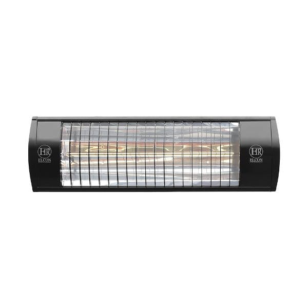 ELCON EIR-1500 Promiennik ciepła podczerwieni, czarny 1500W (IP55, lampa: gold)
