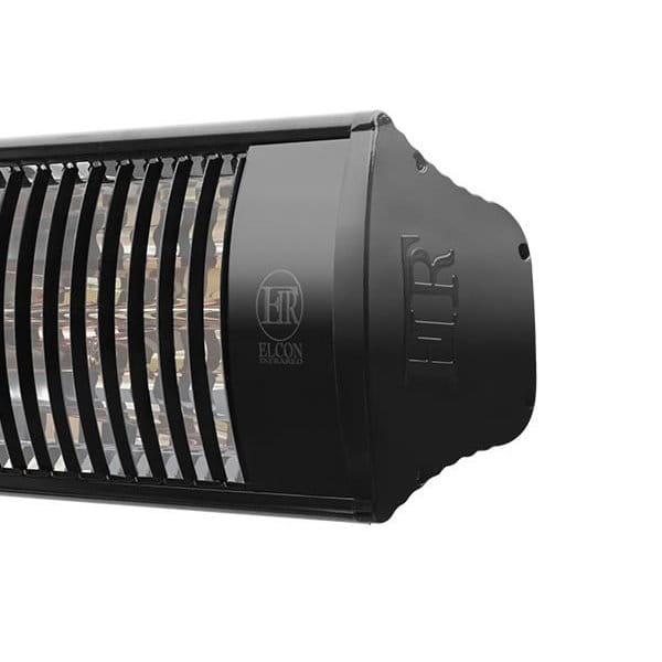 ELCON EIR-3000 Promiennik ciepła podczerwieni, czarny 3000W (IP55, lampy: gold)