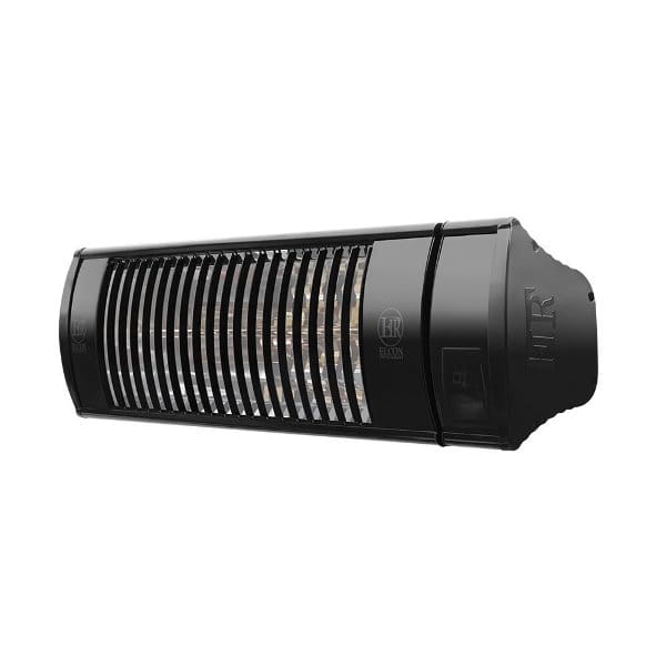 ELCON EIR-RC-2000 Promiennik ciepła podczerwieni, czarny 2000W z regulacją mocy i pilotem(IP55, lampa: gold)