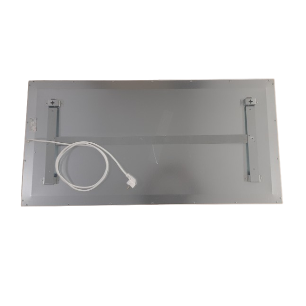 IPP Classic 650W panel grzewczy na podczerwień (ścienny)  - tył grzejnika, uniwersalna rama montażowa