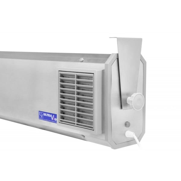 NBVE (60 W) lampa bakteriobójcza przepływowa, do dezynfekcji powietrza (inox) - wersja sufitowa