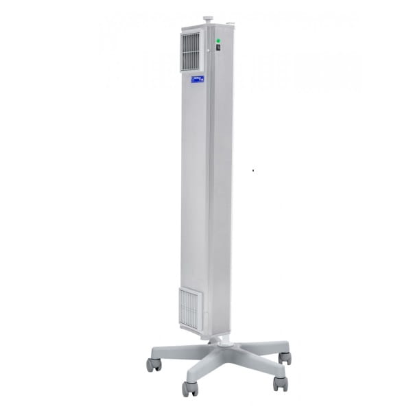 NBVE (60 W) lampa bakteriobójcza przepływowa, do dezynfekcji powietrza (inox) - mobilna