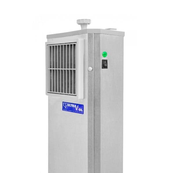 NBVE (60 W) lampa bakteriobójcza przepływowa, do dezynfekcji powietrza (inox) - mobilna