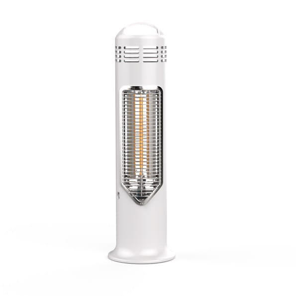 IMUS 550W Promiennik ciepła podczerwieni stojący - kolor: biały (Mensa Heating)