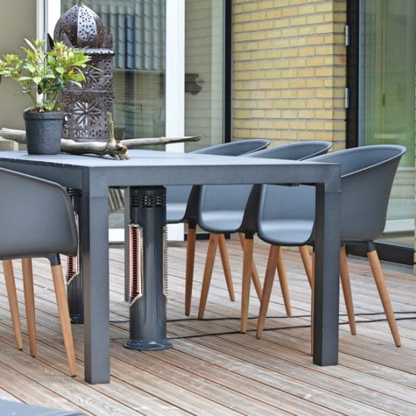 IMUS 550W Promiennik ciepła podczerwieni stojący - kolor: szary (Mensa Heating)