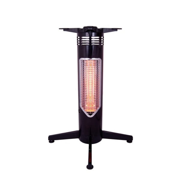 VIREOO PROFESSIONAL 550W Promiennik ciepła podczerwieni, stolik grzewczy z czujnikiem ruchu - zdjęcie bez blatu - MENSA HEATING