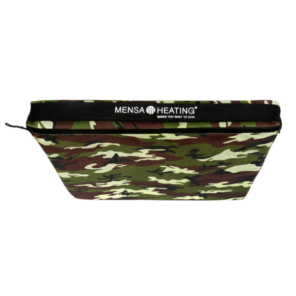NATES poduszka ogrzewana do siedzenia, wzór KAMUFLAŻ - MENSA HEATING