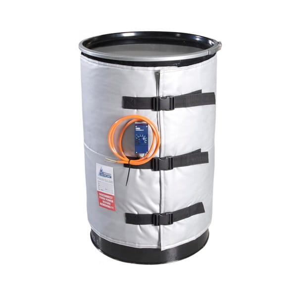 Płaszcz grzewczy, mata grzewcza do beczek 200 litrów (1500W, 0-200°C wysokotemperaturowy)