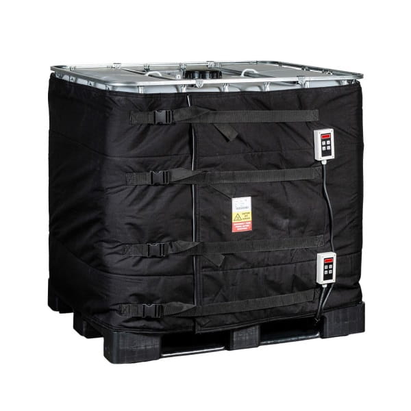 Płaszcz grzewczy, mata grzewcza do zbiorników IBC o pojemności 1000l (2000W, 0-90°C) + cyfrowy termostat KUHLMANN