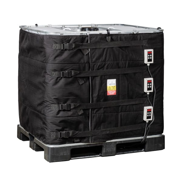 Płaszcz grzewczy, mata grzewcza (3000W, 0-90°C) do zbiorników IBC poj. 1000l + cyfrowy termostat KUHLMANN