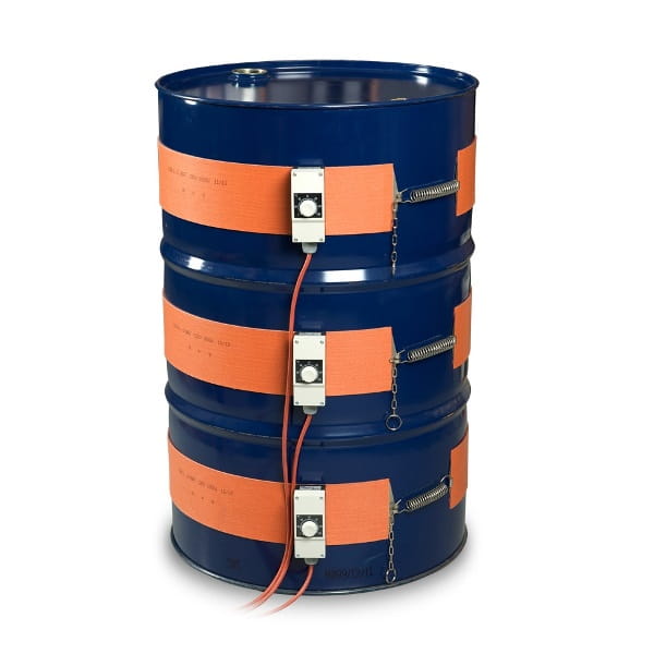 KEH Opaska grzewcza (1000W, 0-120°C) do beczek poj. 200l + termostat Kuhlmann  (opcja 3 sztuki)