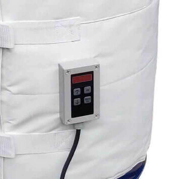 Termostat do KEH Płaszcz grzewczy, mata grzewcza do beczek 200 litrów (1200W, 0-120°C), dla branży spożywczej i farmaceutycznej KUHLMANN