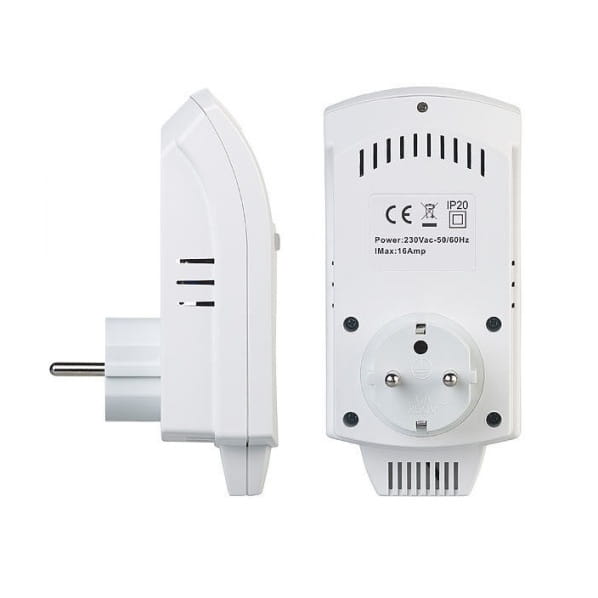 Carina WiFi Programowalny termostat gniazdkowy, regulator temperatury