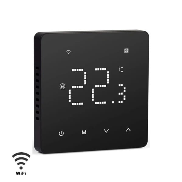 Therm50 WiFi -B Programowalny termostat, regulator temperatury (sterowanie przez internet) , czarny