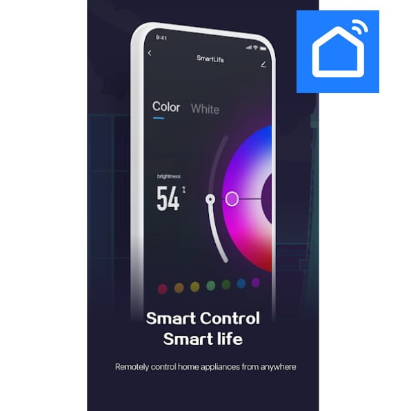 aplikacja Smart LIfe smart living dla regulatorów temperatury  Therm50 Wifi Infra Ligh
