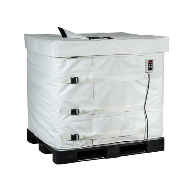 KEH Płaszcz grzewczy, mata grzewcza (1300W, 0-40°C) do zbiorników IBC poj. 1000l + cyfrowy termostat , dla branży spożywczej i farmaceutycznej KUHLMANN