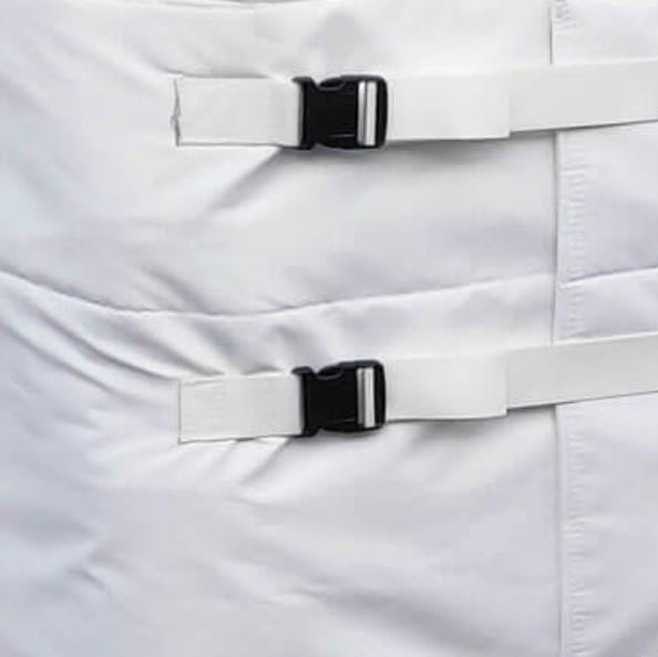 KEH Płaszcz grzewczy, mata grzewcza (1300W, 0-40°C) do zbiorników IBC poj. 1000l + cyfrowy termostat , dla branży spożywczej i farmaceutycznej - zapięcia