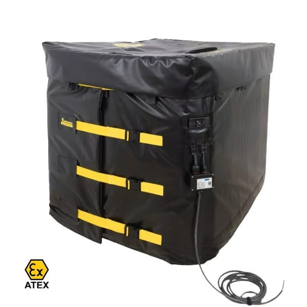 KEH Płaszcz grzewczy, mata grzewcza (1700W, 65°C, ATEX) do zbiorników IBC poj. 1000l do stref EX Kuhlmann
