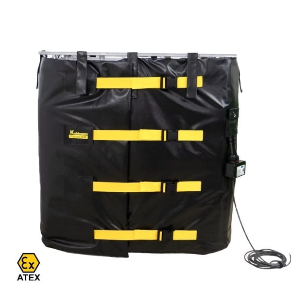 KEH Płaszcz grzewczy, mata grzewcza (1700W, 65°C, ATEX) do zbiorników IBC poj. 1000l do stref EX Kuhlmann